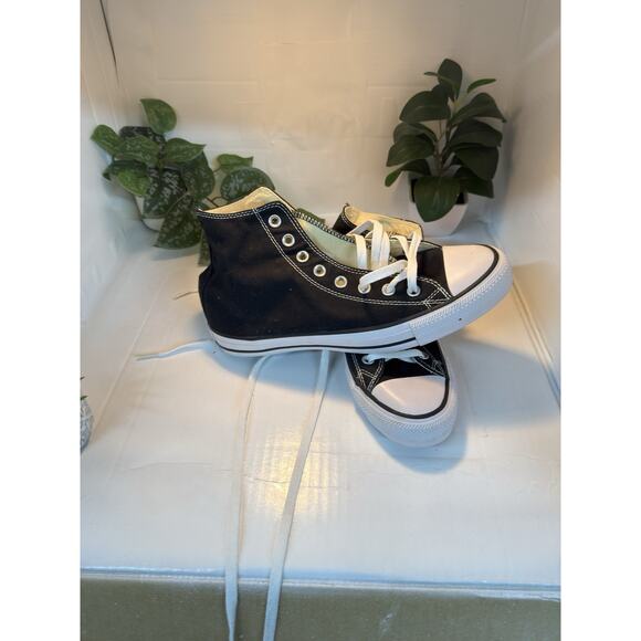 Converse Chuck Taylor All Star Lift Hi Black White Platform Mens 7 Womens 9 - Picture 1 of 5